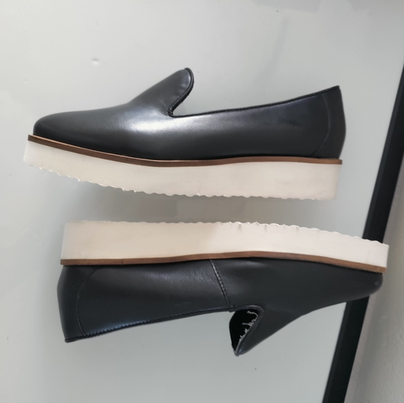 Roolee platform wedges loafers leather  shoes - Picture 7 of 9